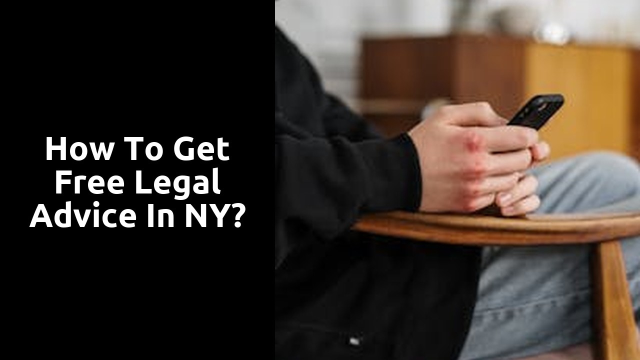 How to get free legal advice in NY?